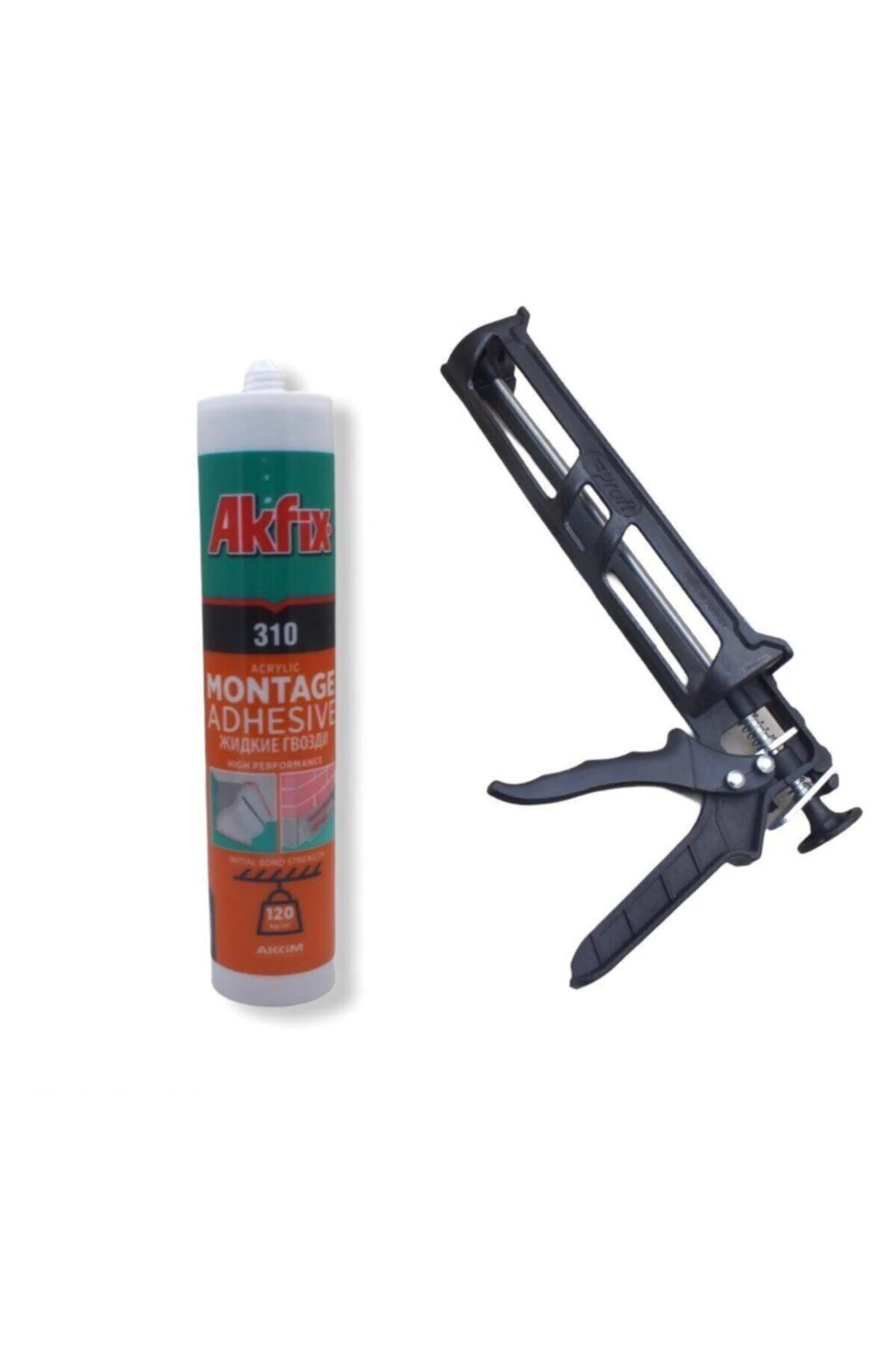 Kartonpiyer & Stropiyer Yapıştırıcı Beyaz 310 Ml Silikon Tabancası TR