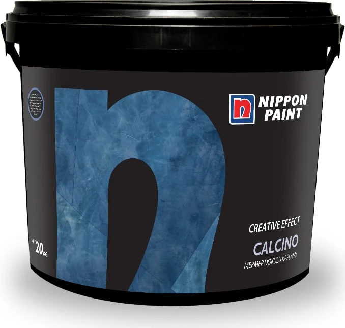 Nippon Calcıno Mermer Dokulu Kaplama Boya 2.5 Kg (BEYAZ)