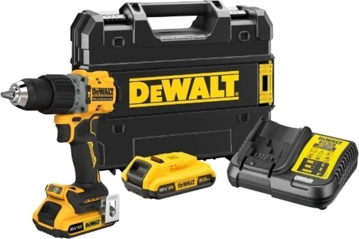 DCD805D2T 18V 2.0AH Li-Ion Kömürsüz Çift Akülü Darbeli Matkap