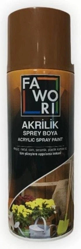 Akrilik Sprey Boya 400 Ml.açık Kahve
