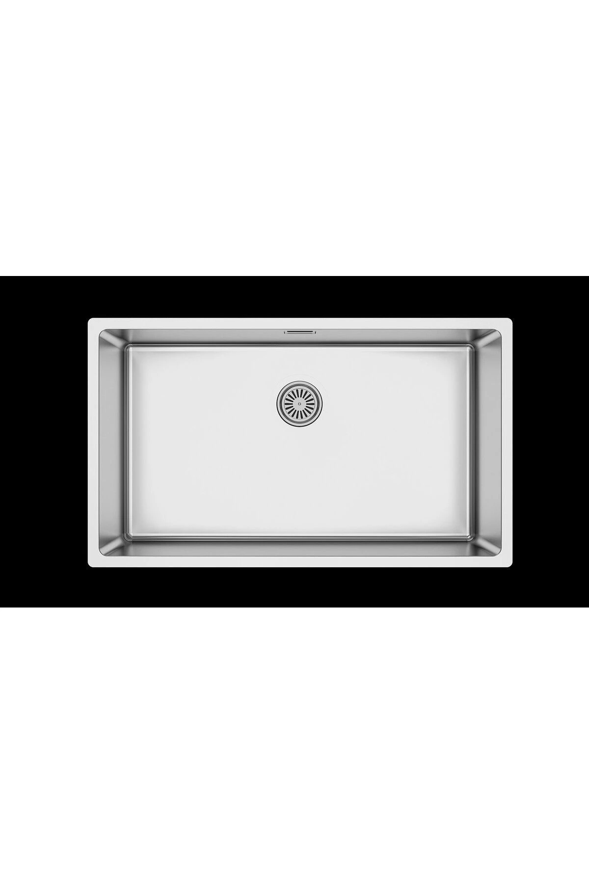 40 X 71 Paslanmaz Çelik Mutfak Eviyesi Sifonlu