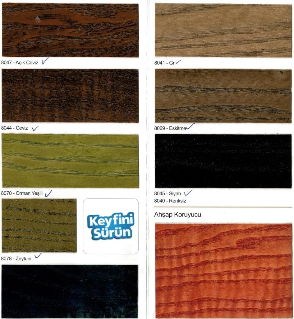 Vernikli Ahşap Koruyucu 2,5 lt 8041 Gri