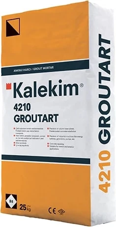 4210 Groutart - Yüksek Dayanımlı Grout Harcı
