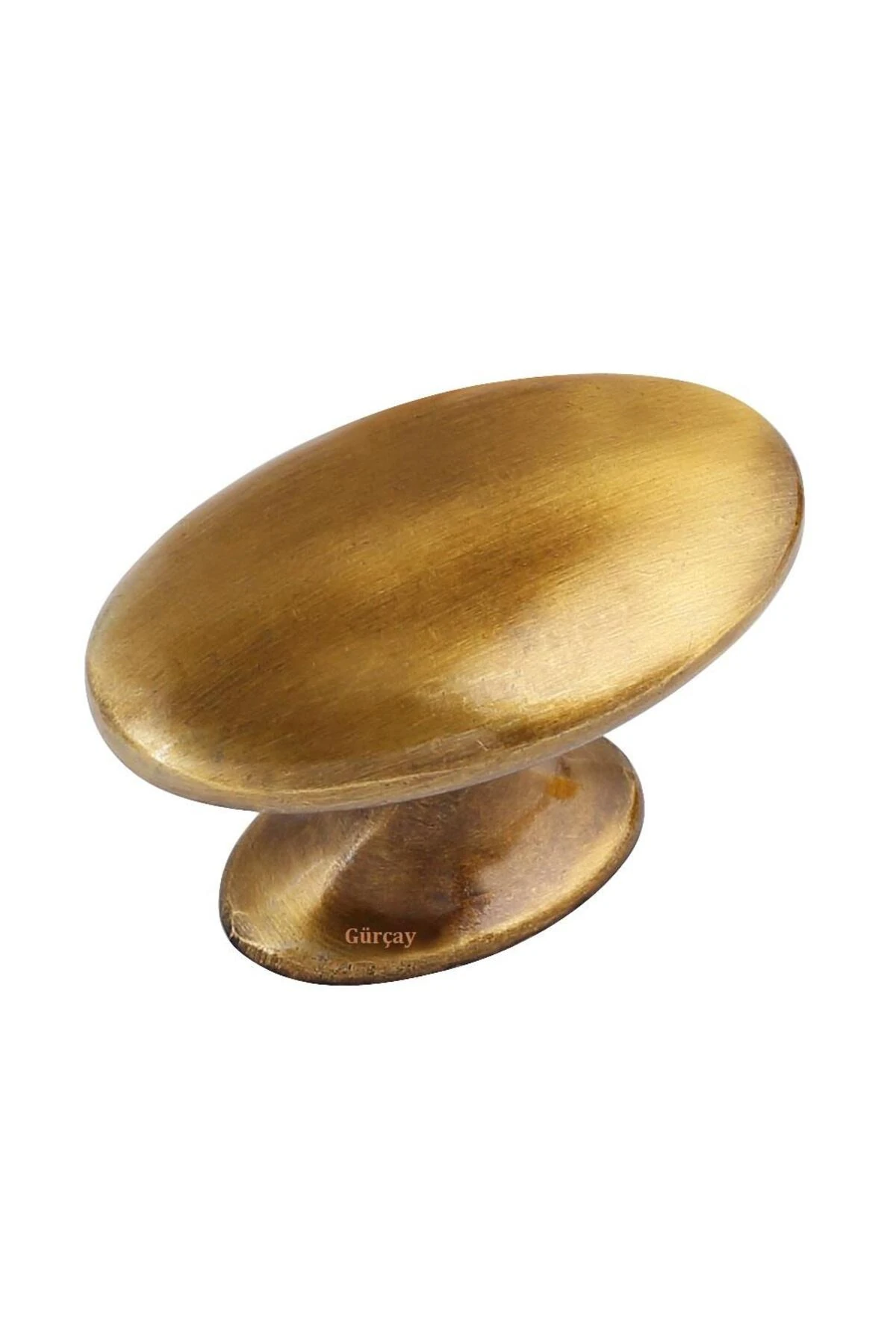 Luxury Arya Düğme Kulp Antik Sarı