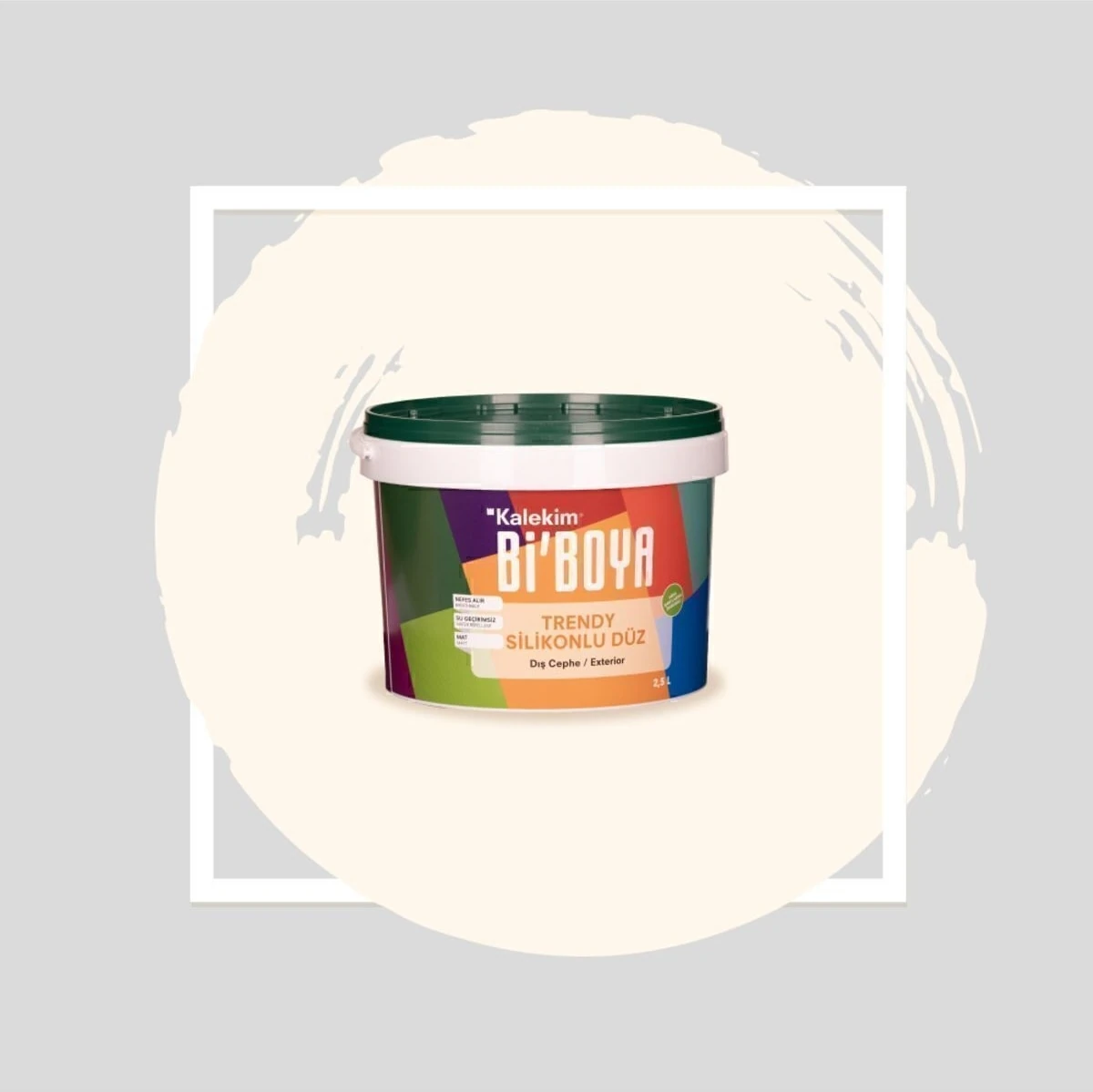 Silikonlu Dış Cephe Boyası 2.5 Lt 4411