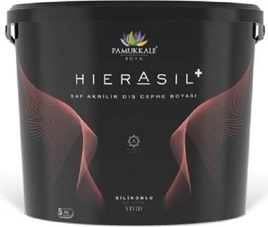 Hierasil %100 Saf Akrilik Silikonlu Dış Cephe Boyası 7.5 Lt Kırık Beyaz