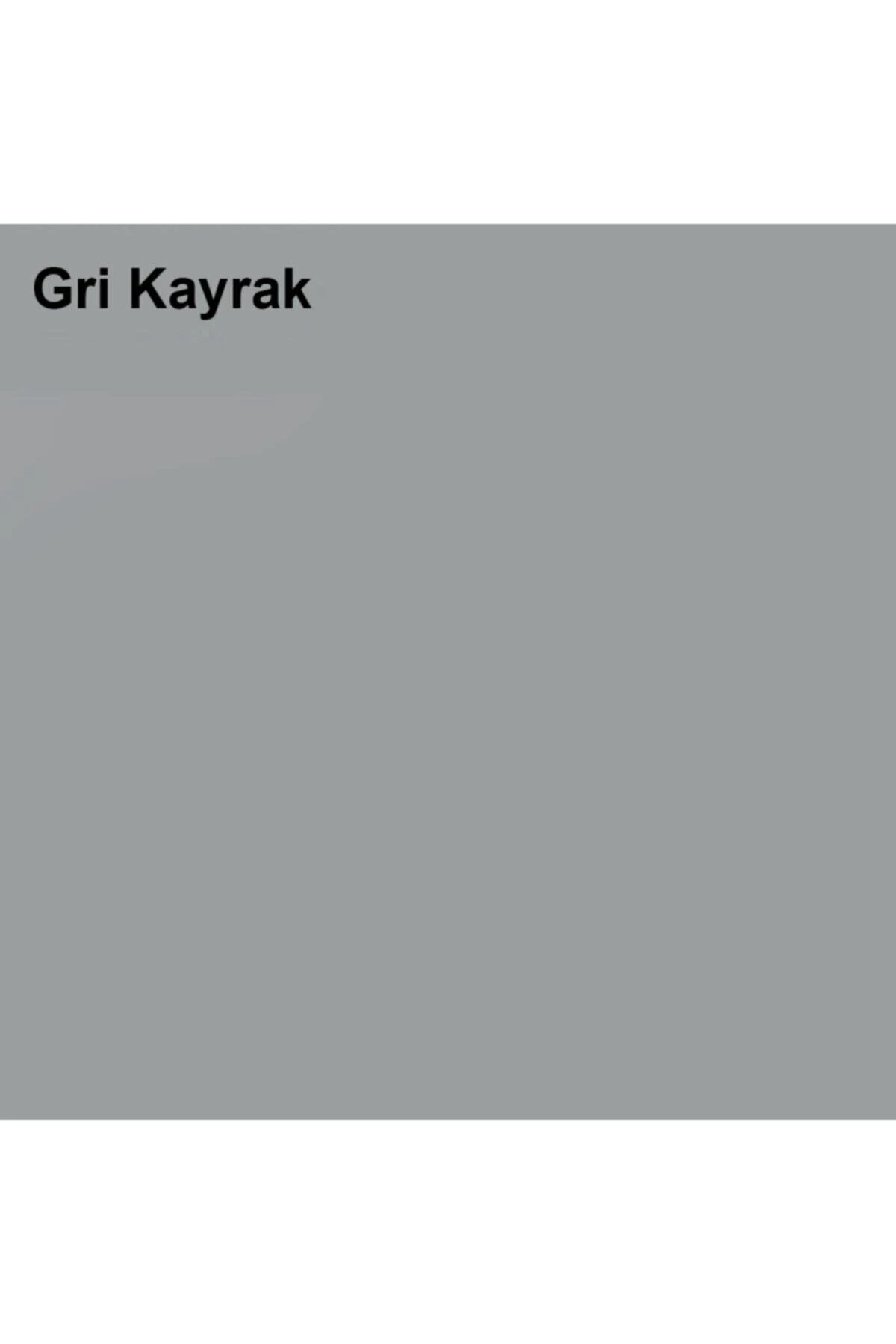 Su Bazlı Panel Kapı Boyası Gri Kayrak 0,75 Lt (1 Kg)
