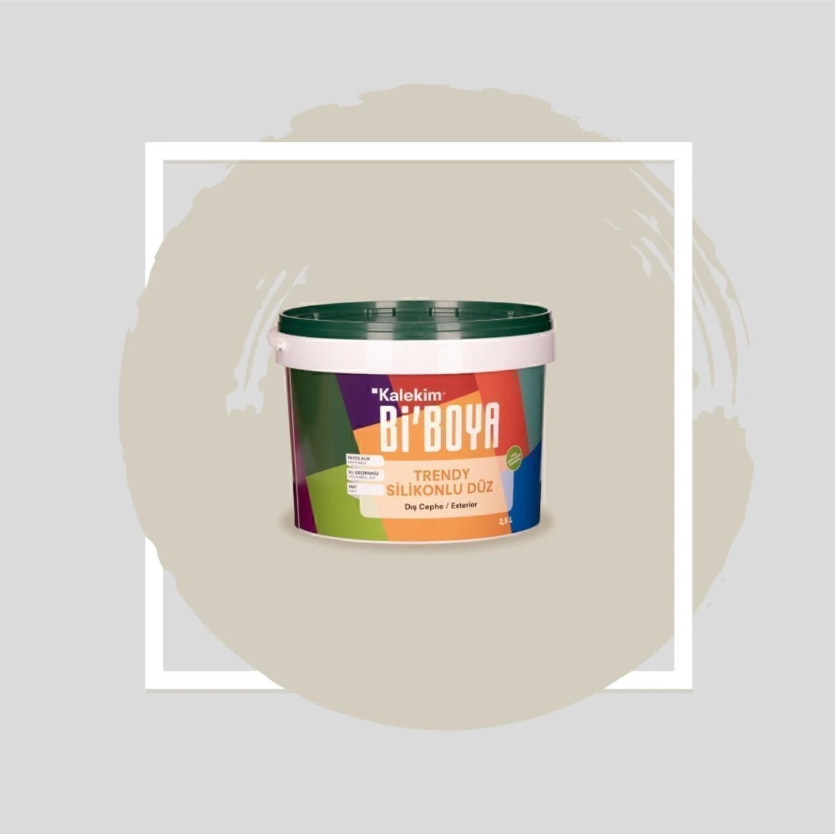 Silikonlu Dış Cephe Boyası 2.5 Lt 4541