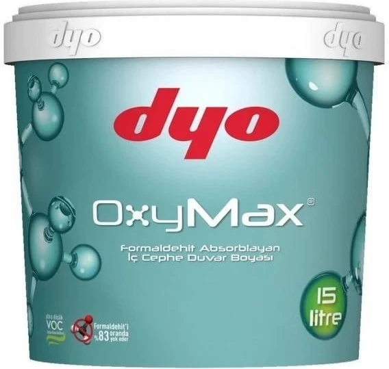 Oxymax Antibakteriyel Saf Akrilik Iç Cephe Boyası 15 Lt Beyaz