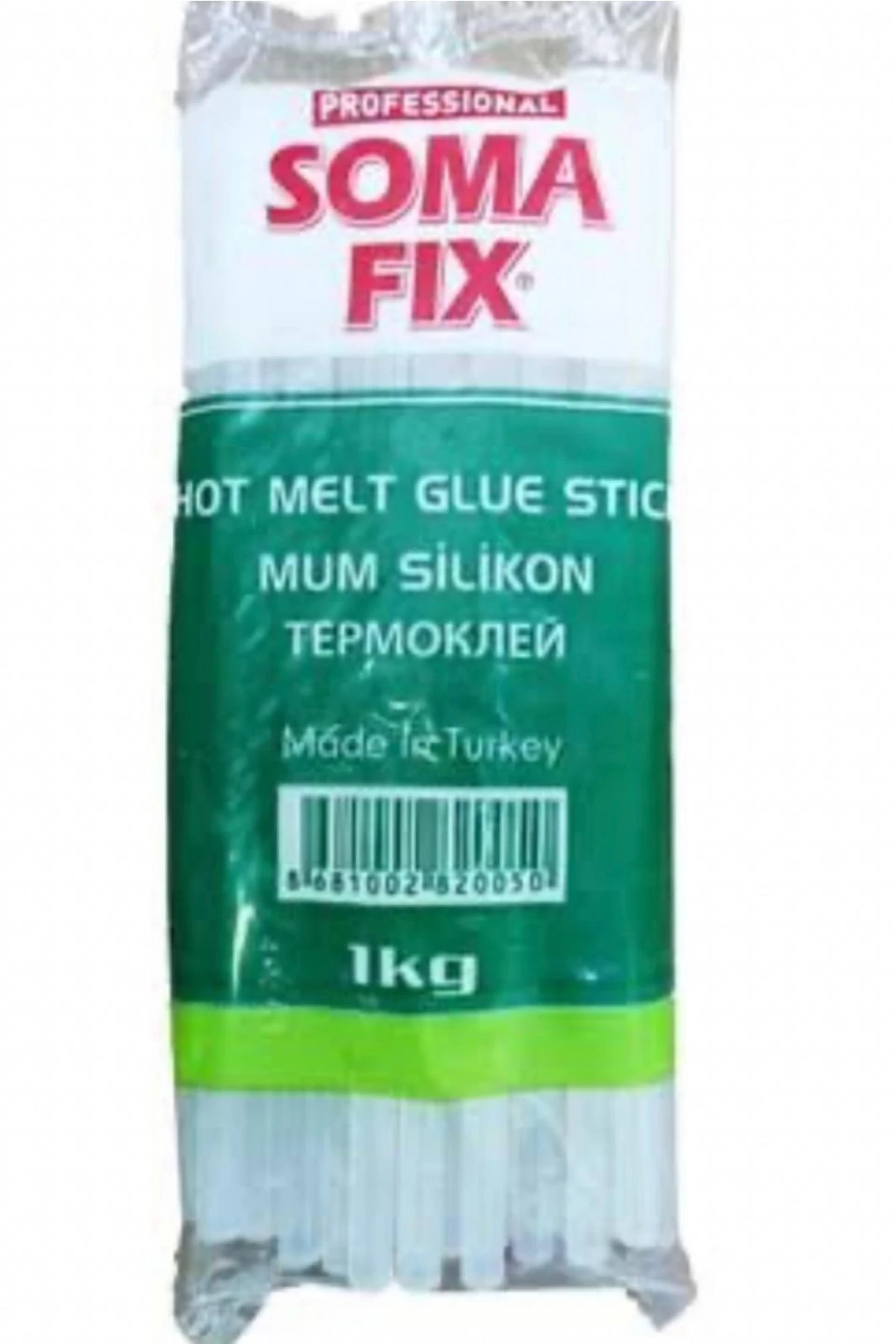 1 Kg Mum Silikon 11.3x300 Mm Kalın -34 Adet