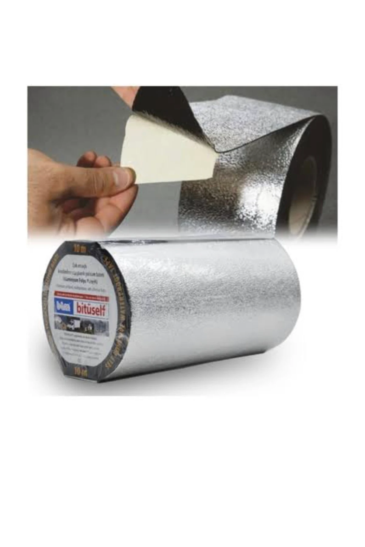 Yalıtım Bandı Kendinden Yapışkanlı Çok Amaçlı En:30cm Boy:10mt