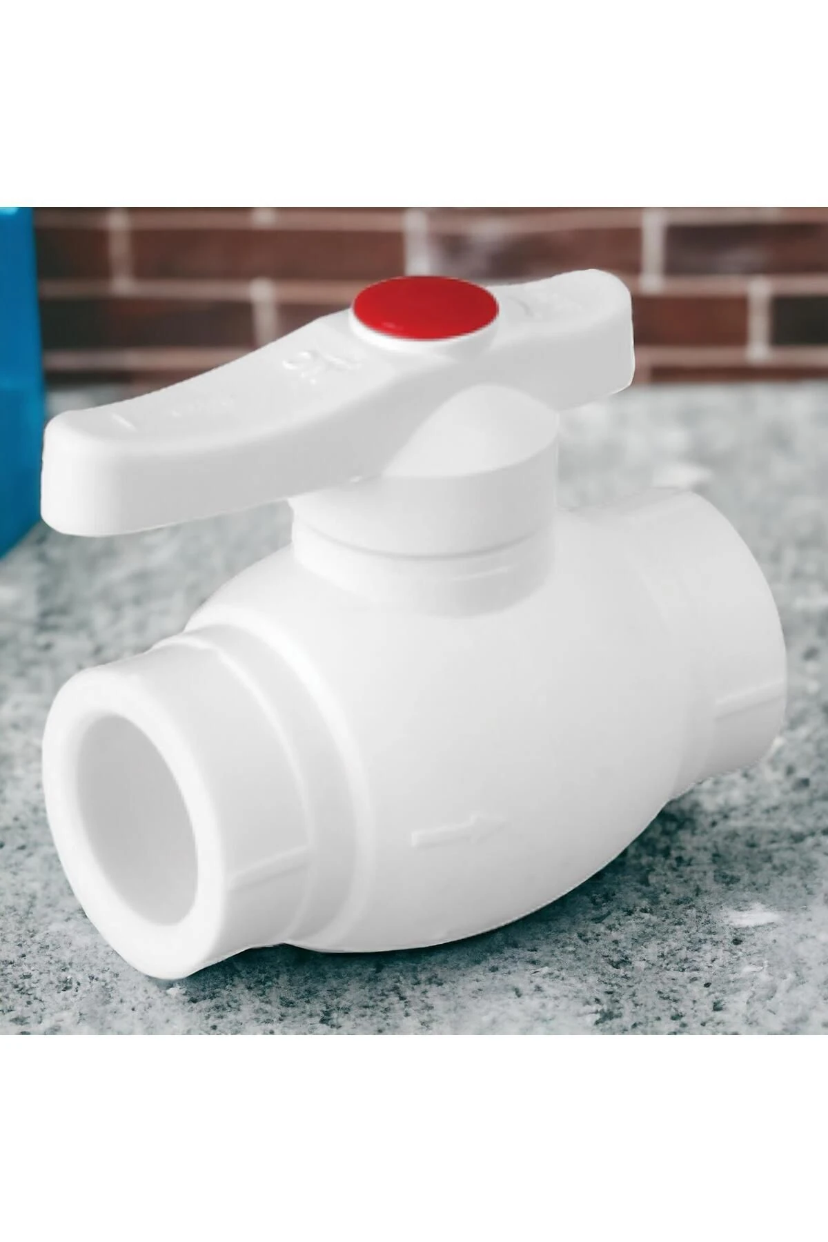 Küresel Pprc Ekonomik Plastik 25'lik Pvc Su Vanası Musluk Dişsiz Aç Kapa Boru Kaynak Makine Bağlantı