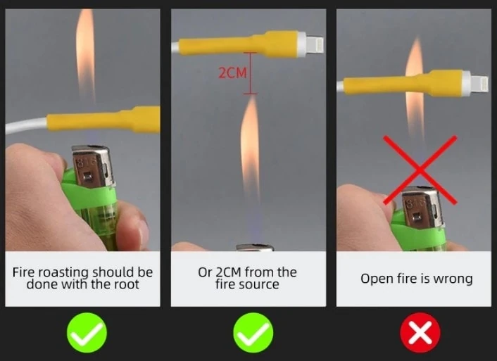 560 Parça Set Isıyla Daralan Makaron Kablo Koruyucu Kılıf (5263)