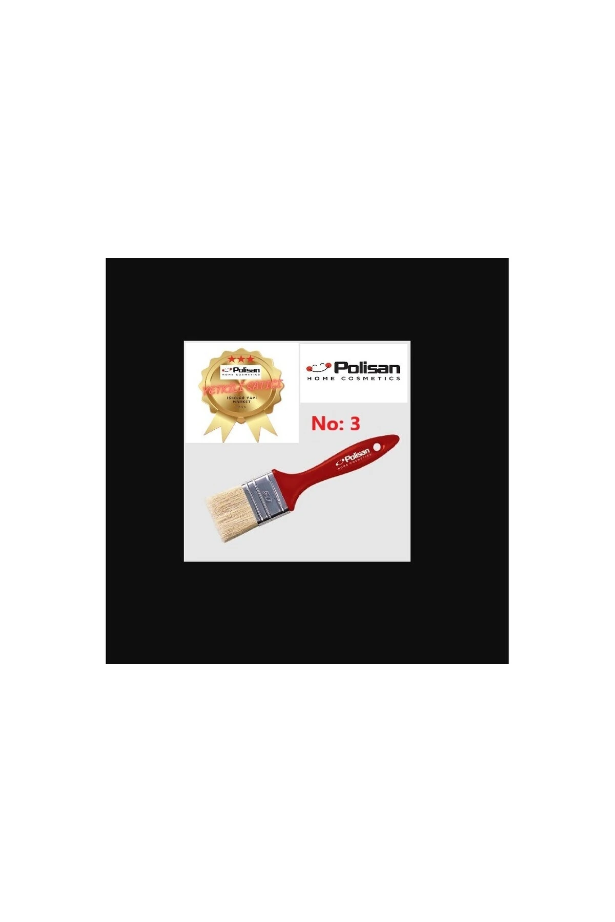 Kestirme Fırça No: 3 -yağlı Boya Ve Su Bazlı Boyalar Için