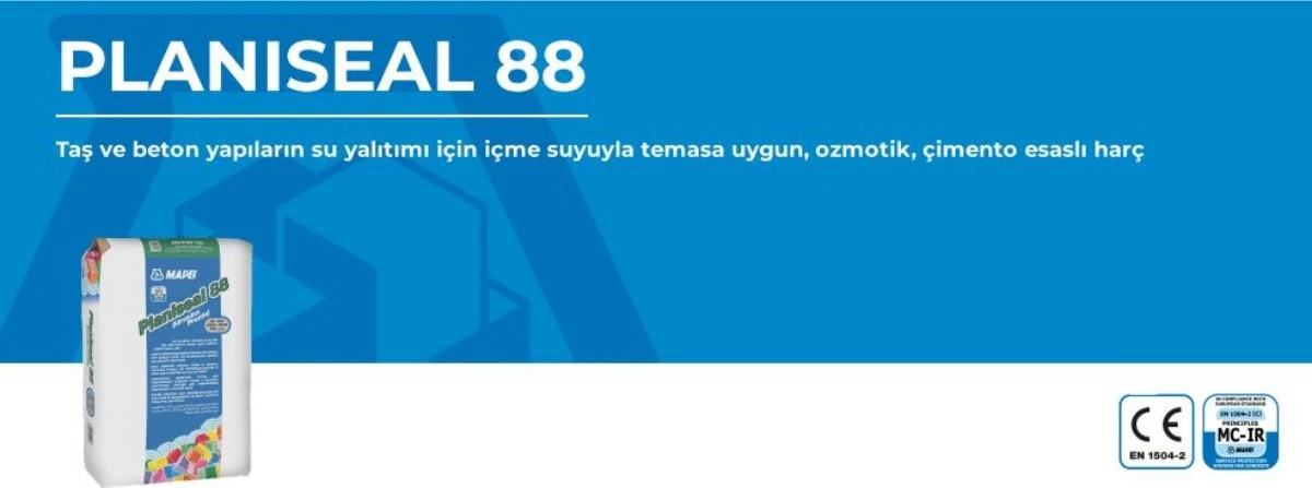 Planiseal 88 (25KG) (Kristalize Su Yalıtım Harcı )