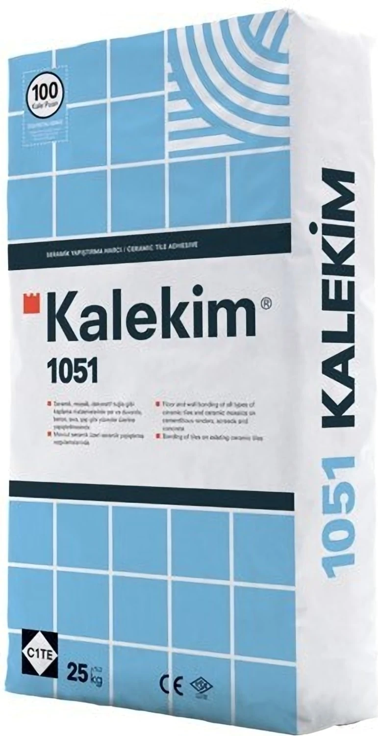 1051 Seramik Yapıştırıcı Fayans Gri kg Seçenekli