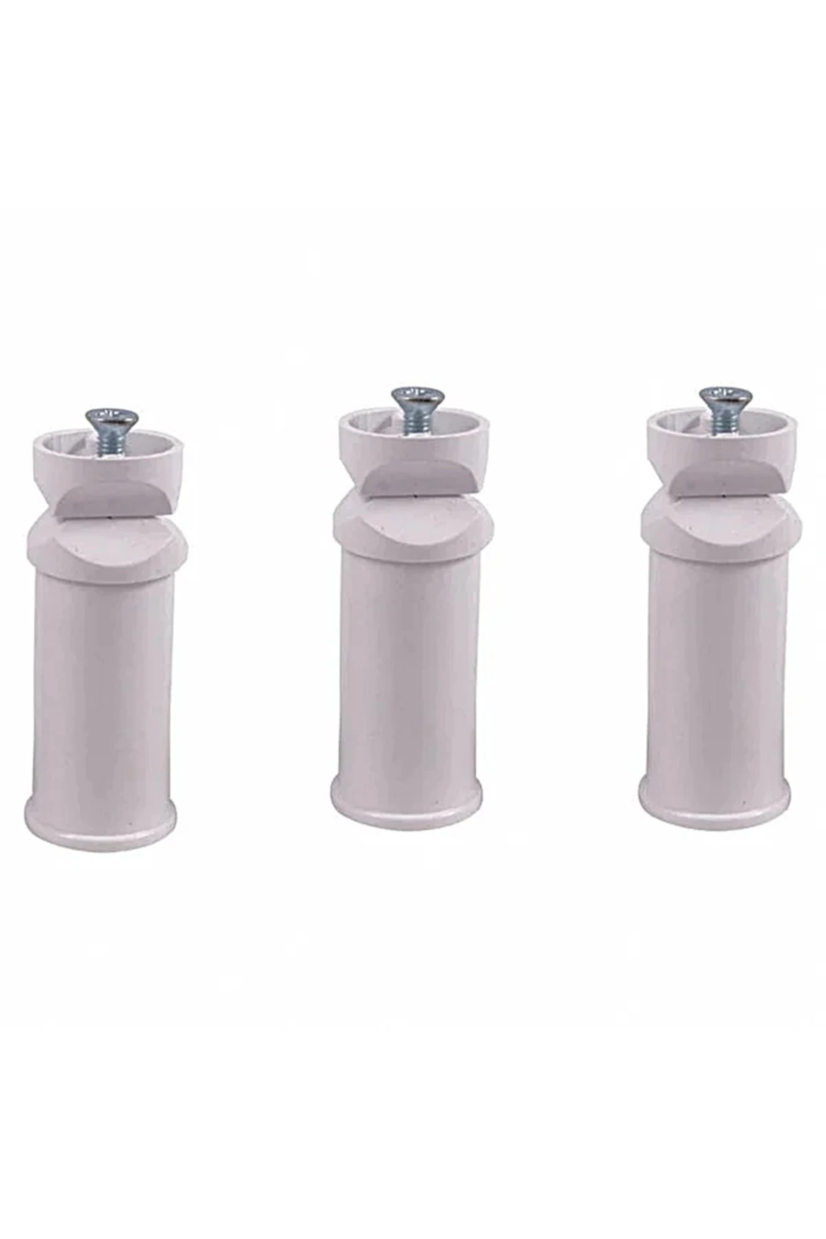 Banyo Havlupan Montaj Aparatı Seti 3'lü Beyaz