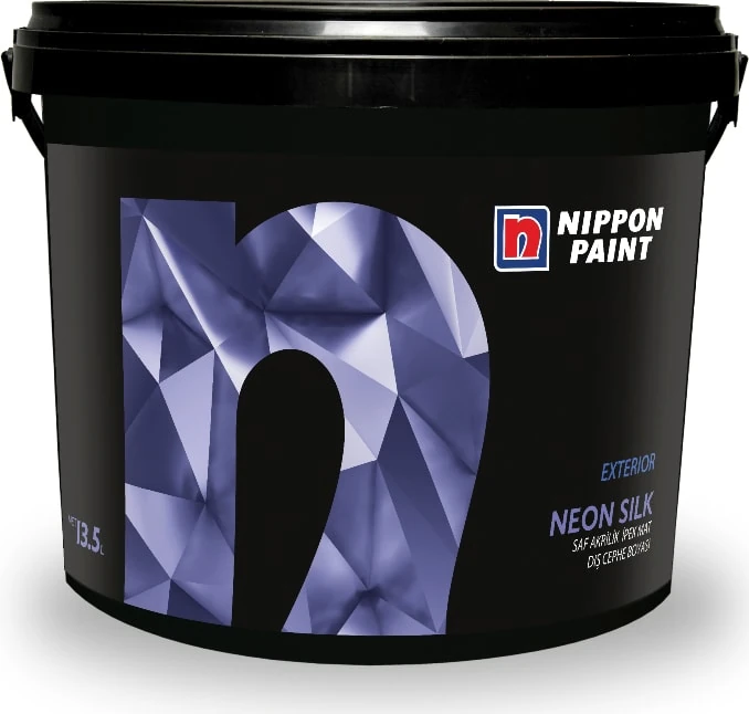 Nippon Neon Silk Saf Akrilik Dış Cephe Boyası 2.5 Lt