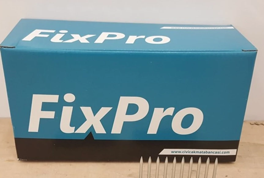 Fixpro Standart Beton Çivisi 27 mm 1.000 Adet ( Gaz Dahil )