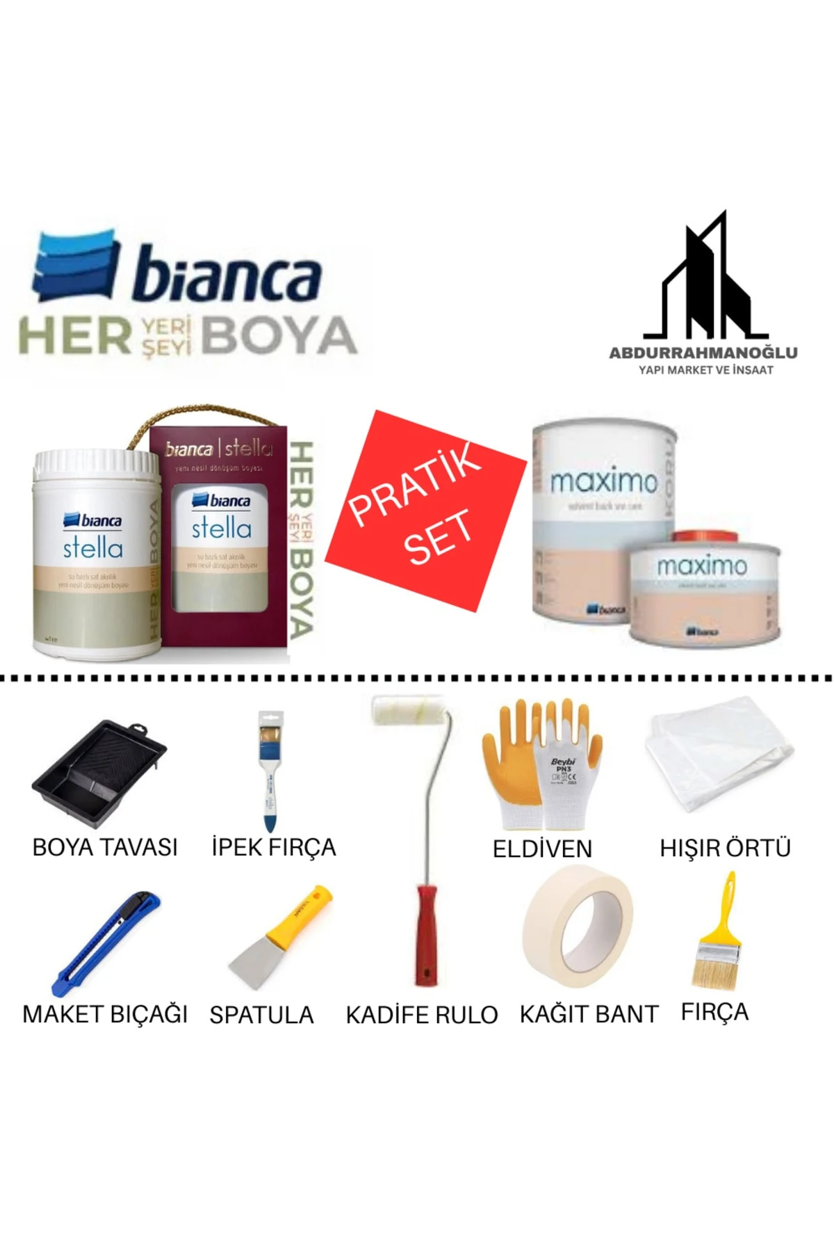 Stella Pratik Avantajlı Set Mistik Beyaz