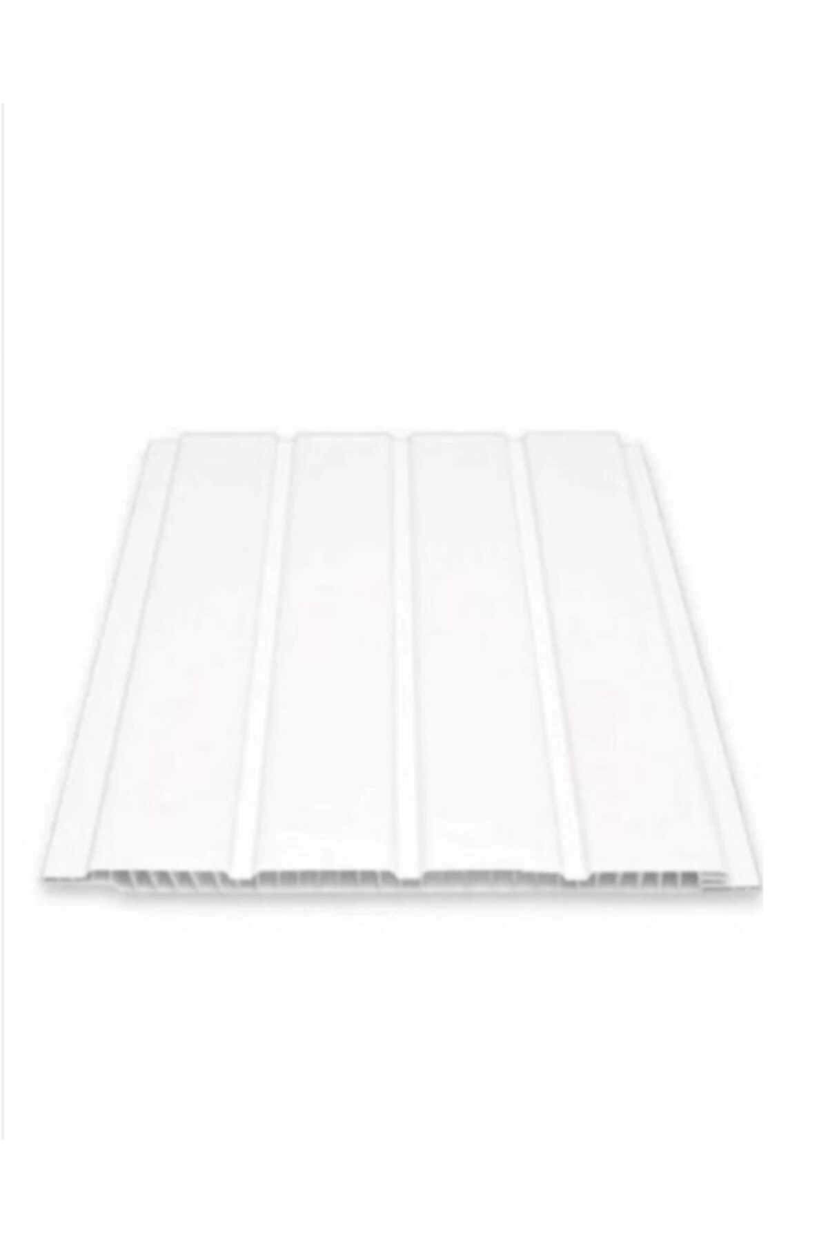 Fugalı Beyaz Plastik Pvc Duvar - Tavan / 10 Adet 20 cm X 4 Metre - 8 Metrekare
