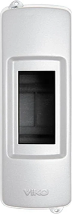 1'li Mühürlü Sıvı Üstü Sigorta Kutusu Kırık Beyaz