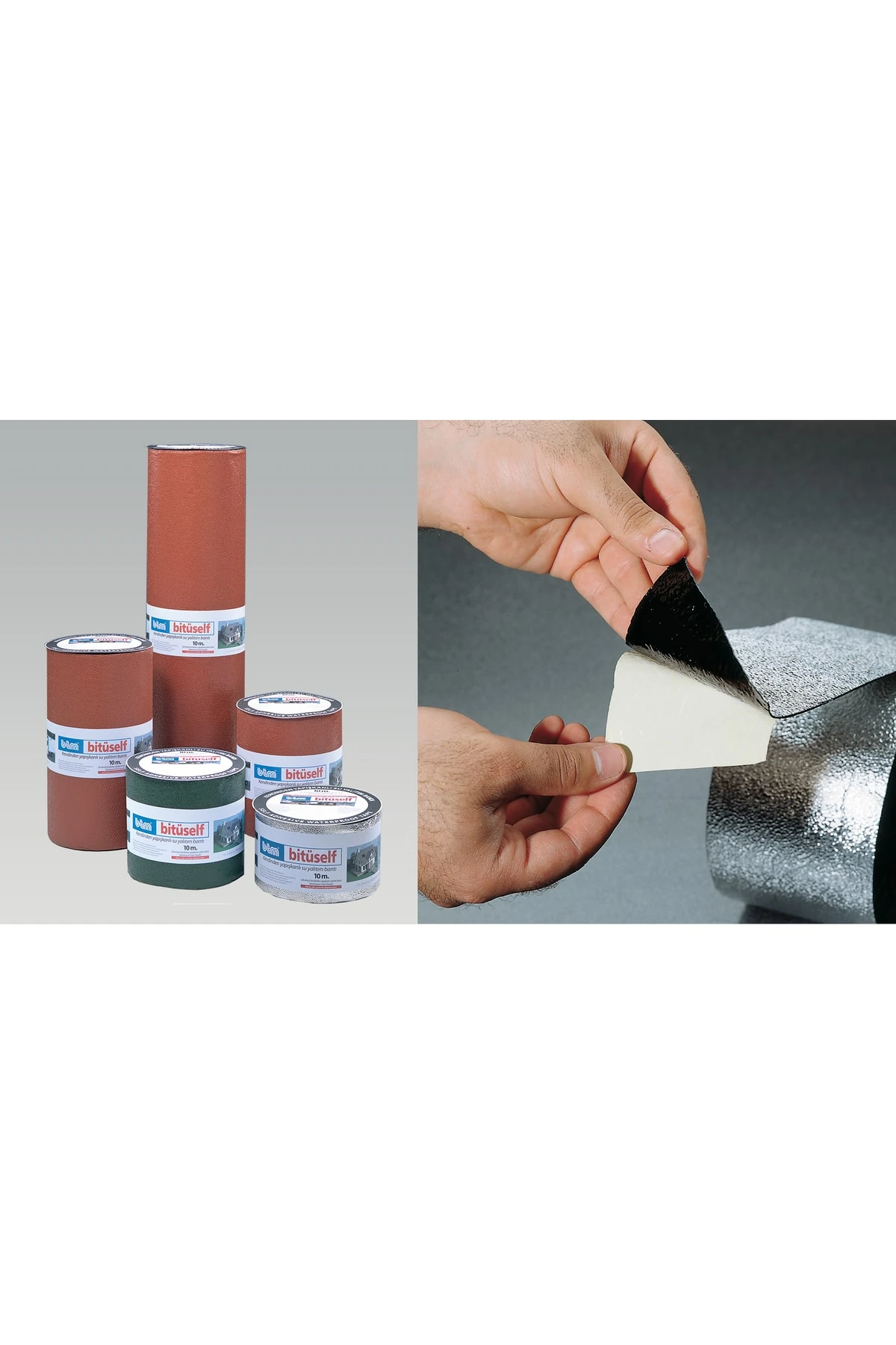 BİTÜSELF ALÜMİNYUM YALITIM BANDI 10 CM