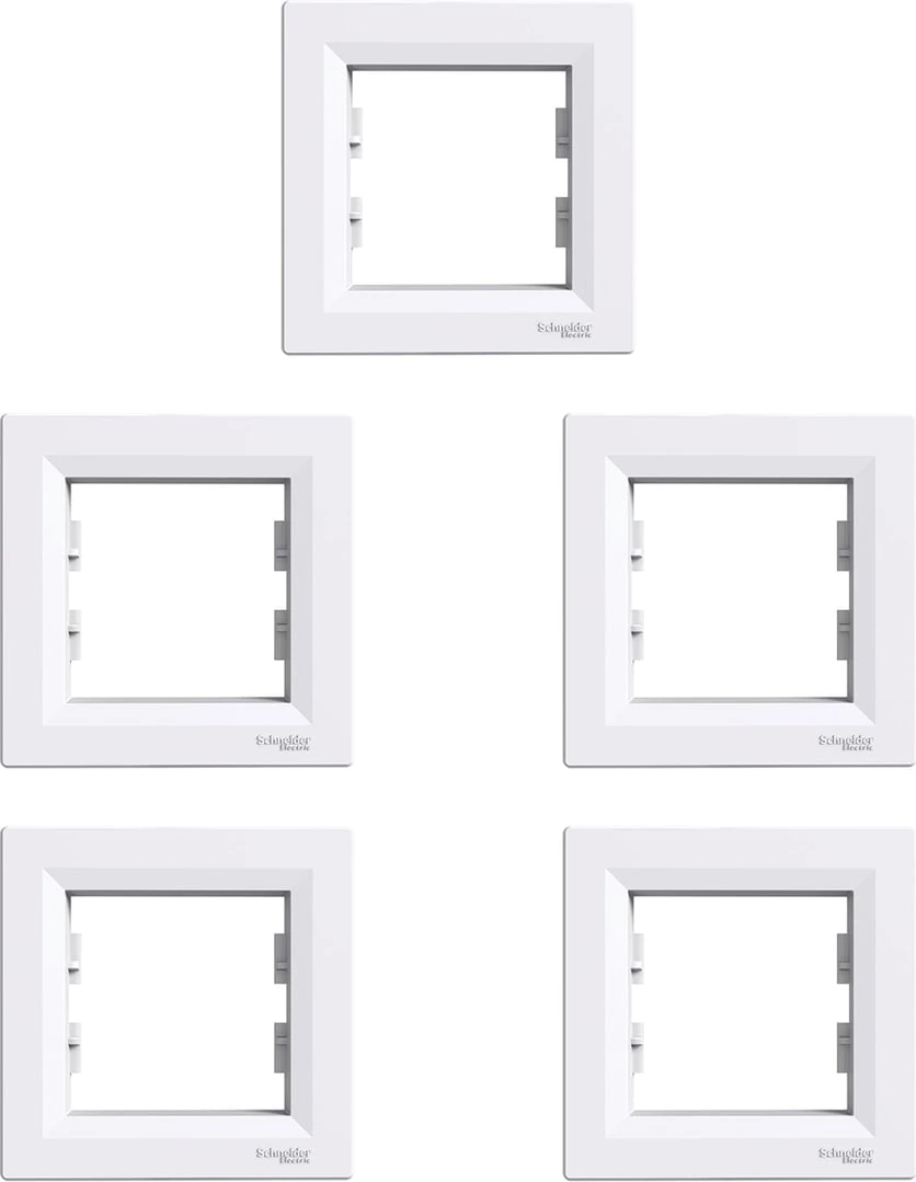 Asfora - Tekli Çerçeve, Beyaz EPH5800121 5 Adet ( 5li Paket)