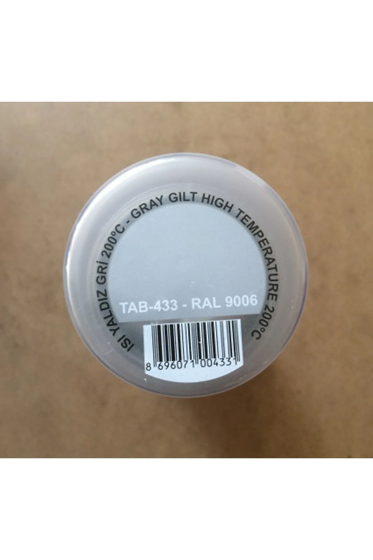 200derece Isıya Dayanıklı Sprey Boya Eksoz Soba Boyası Gümüş