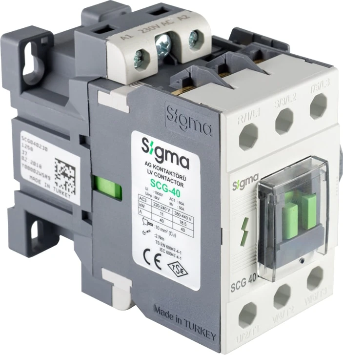 18,5kw 40A 230V Alçak Gerilim Güç Kontaktörü