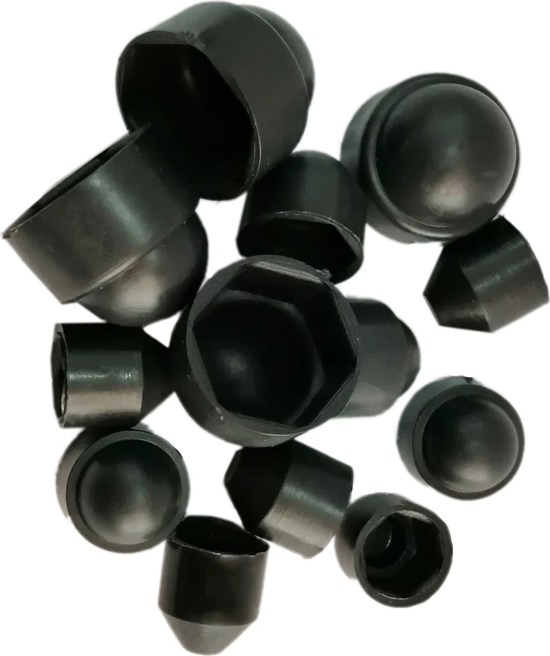 Plastik Somun Gizleyici Kapağı Siyah (10 Adet) M10