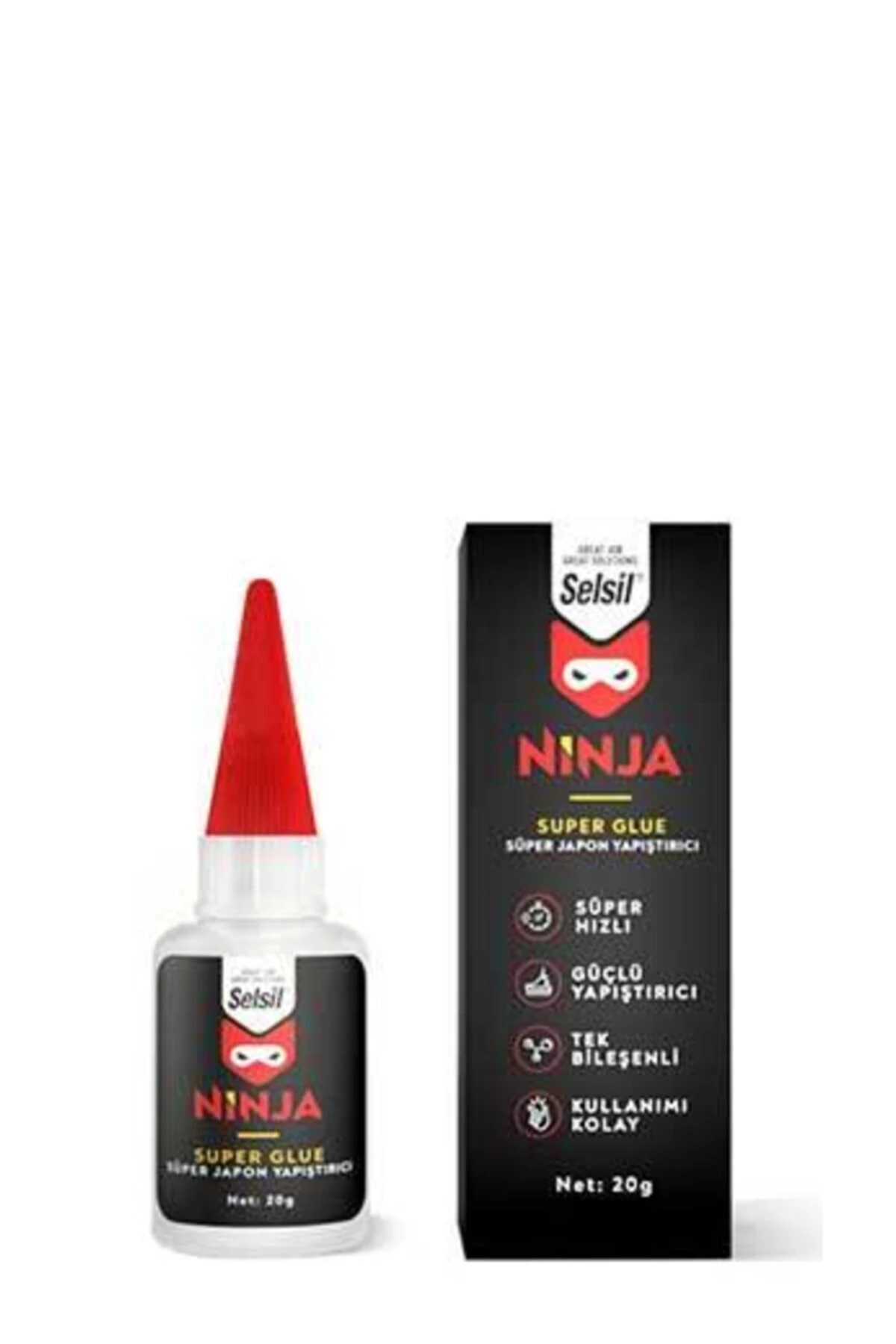 Pak Genel Amaçlı Mucize Temizleyici Ve Ninja Japon Yapıştırıcı 20 Gr.