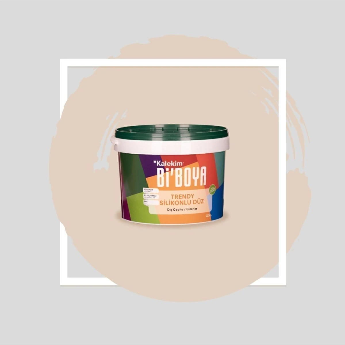 Silikonlu Dış Cephe Boyası 2.5 Lt 4404