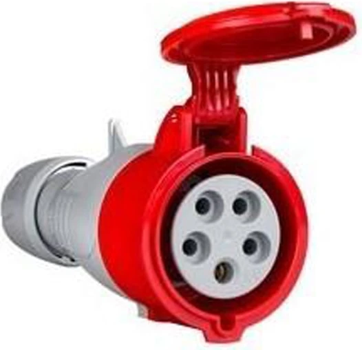 555219  P17 Endüstriyel Tip Seyyar Priz 380/415V 32A 3p+N+T IP44