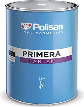 Primera Parlak Yağlı Ahşap Metal Duvar Boyası 0,25 Litre (Renk Seçiniz) Cam Göbeği