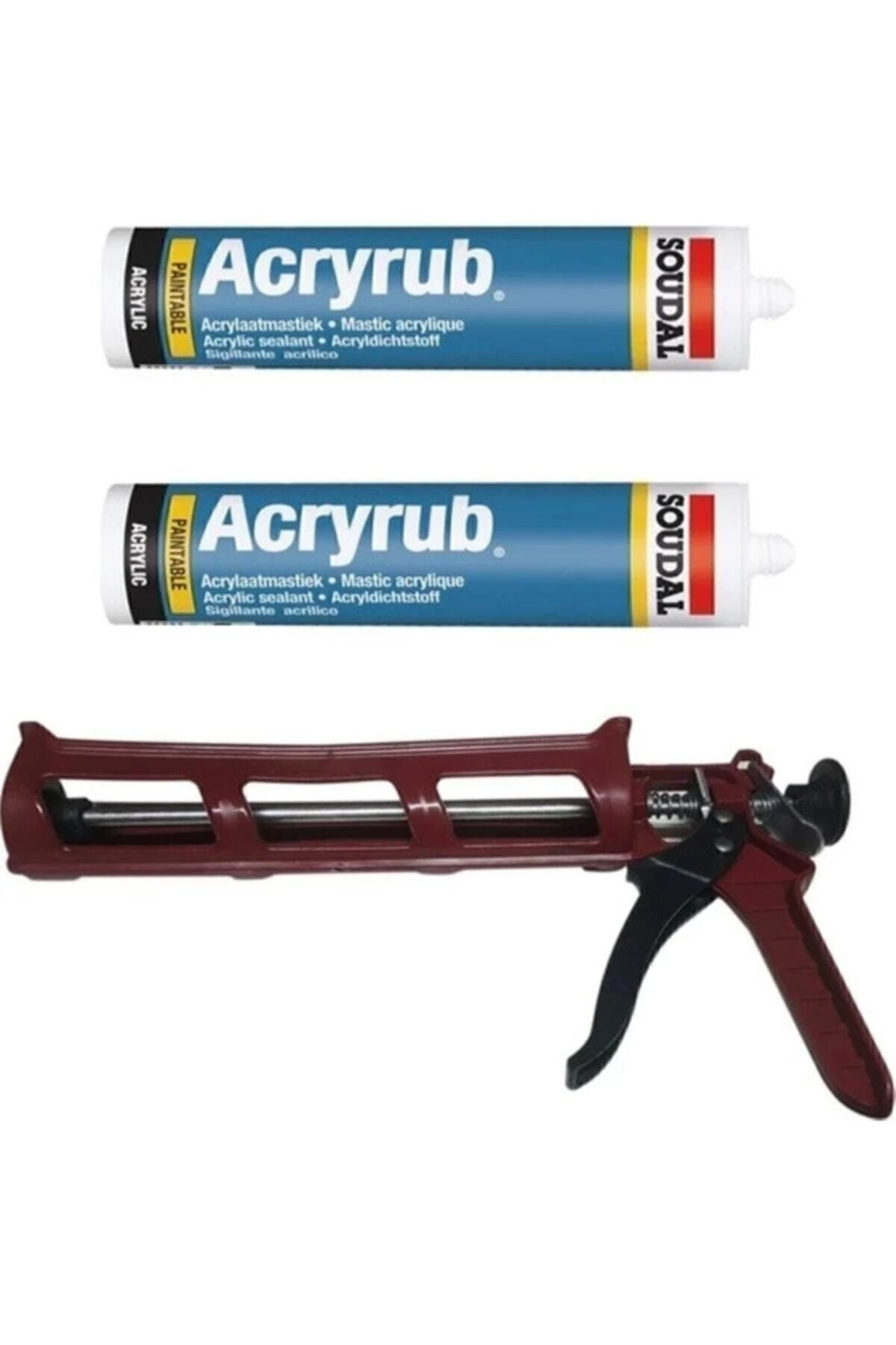 Mastik 500 ml 2'li Plastik Tabancası