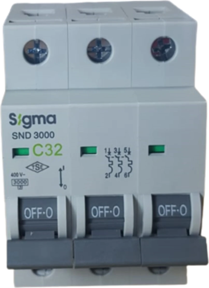 3X32A C/3ka W Otomatik Sigorta