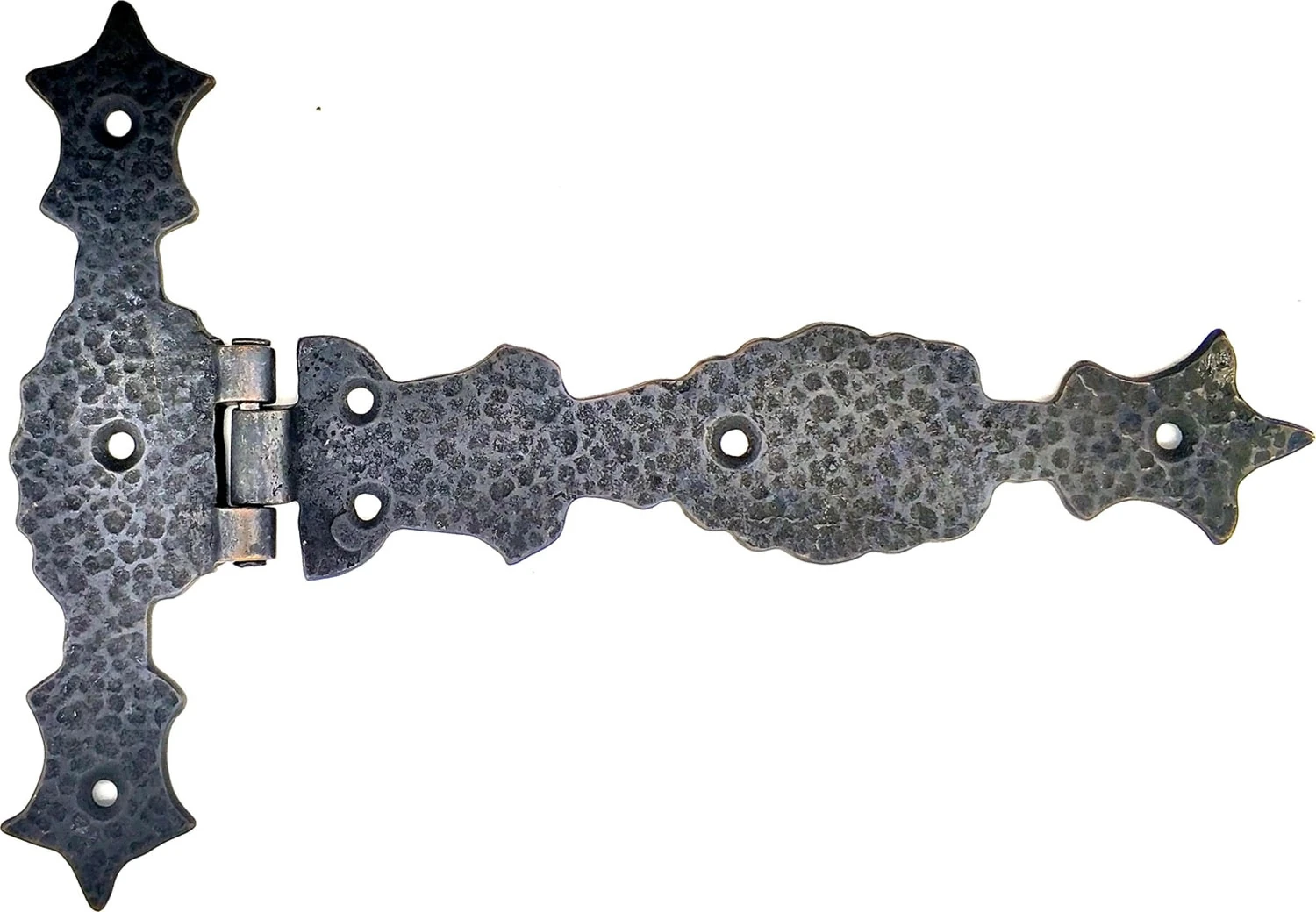 Antika Tarz Dekoratif Pirinç Kuyruklu Zambak Menteşe - 175X248 Mm, Oksit