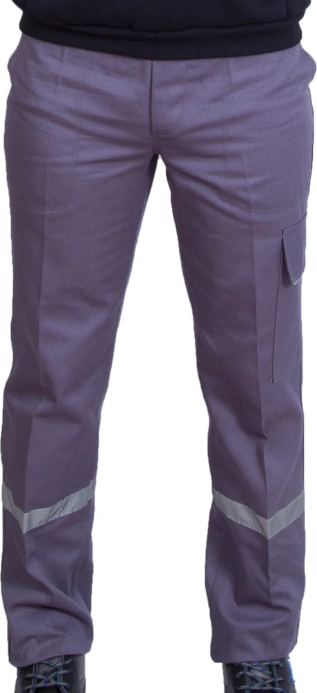 - İş Pantolon 16/12 Gabardin Gri İş Pantolonu