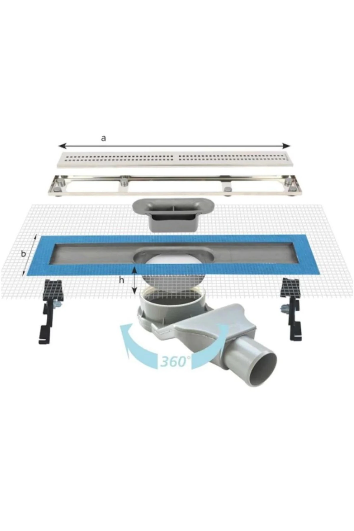 Line 2 Plaın Izgara 80 Cm 1154-1038023-01