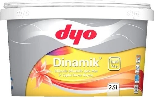 Dinamik Silikonlu İpek Mat İç Cephe Boyası 2.5 lt