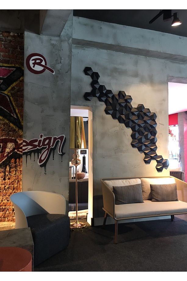 3 Boyutlu Dekoratif Duvar Paneli (-SİYAH-) (1M2)