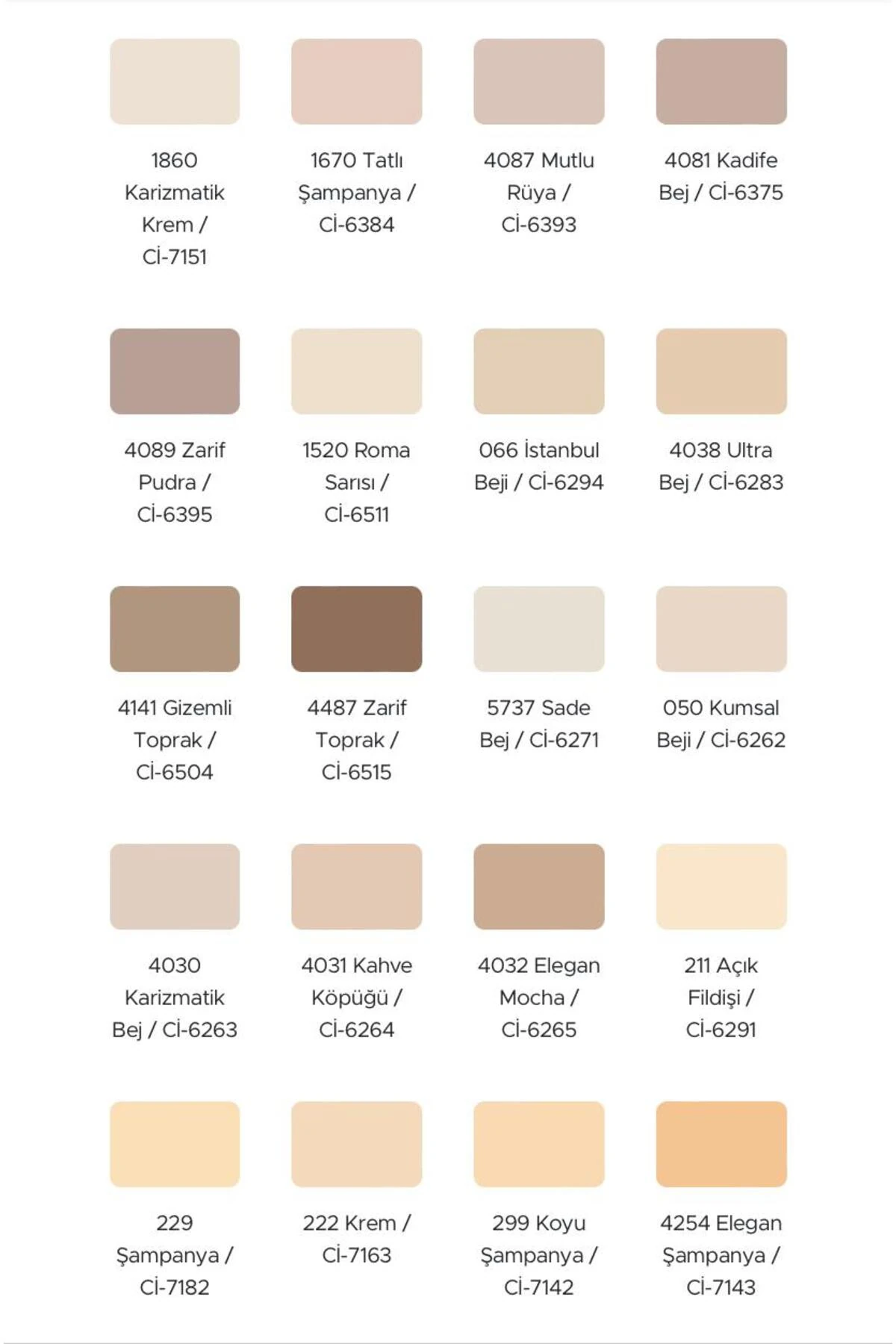 Tam Silinebilir Ic Cephe Boya 2.5 LT 3,5 KG