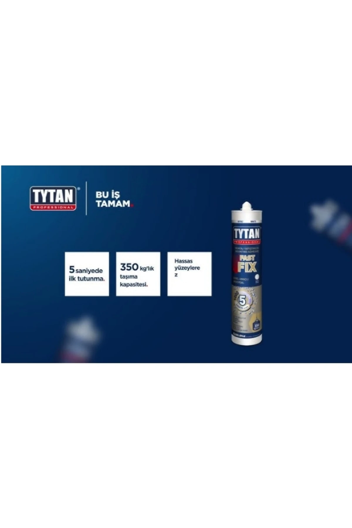 Fast Fıx Korniş Yapıştırıcı Montaj Silikonu 290 Ml