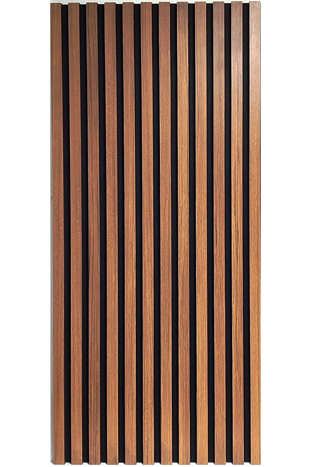 12 Adet Kendinden Yapışkanlı Ahşap Çıta 120 Cm - Teak
