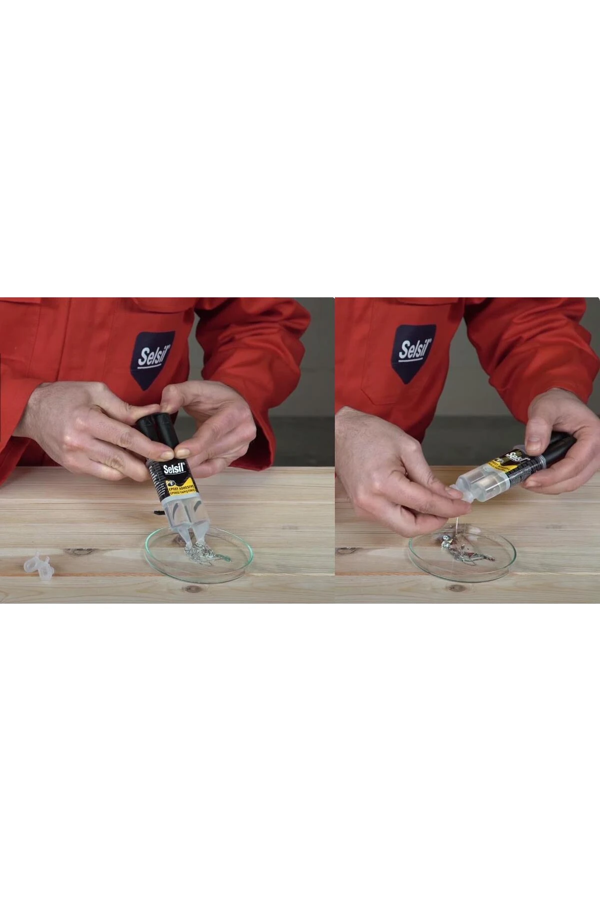 Epoksi Plastik Yapıştırıcı Şırınga 28 gr.