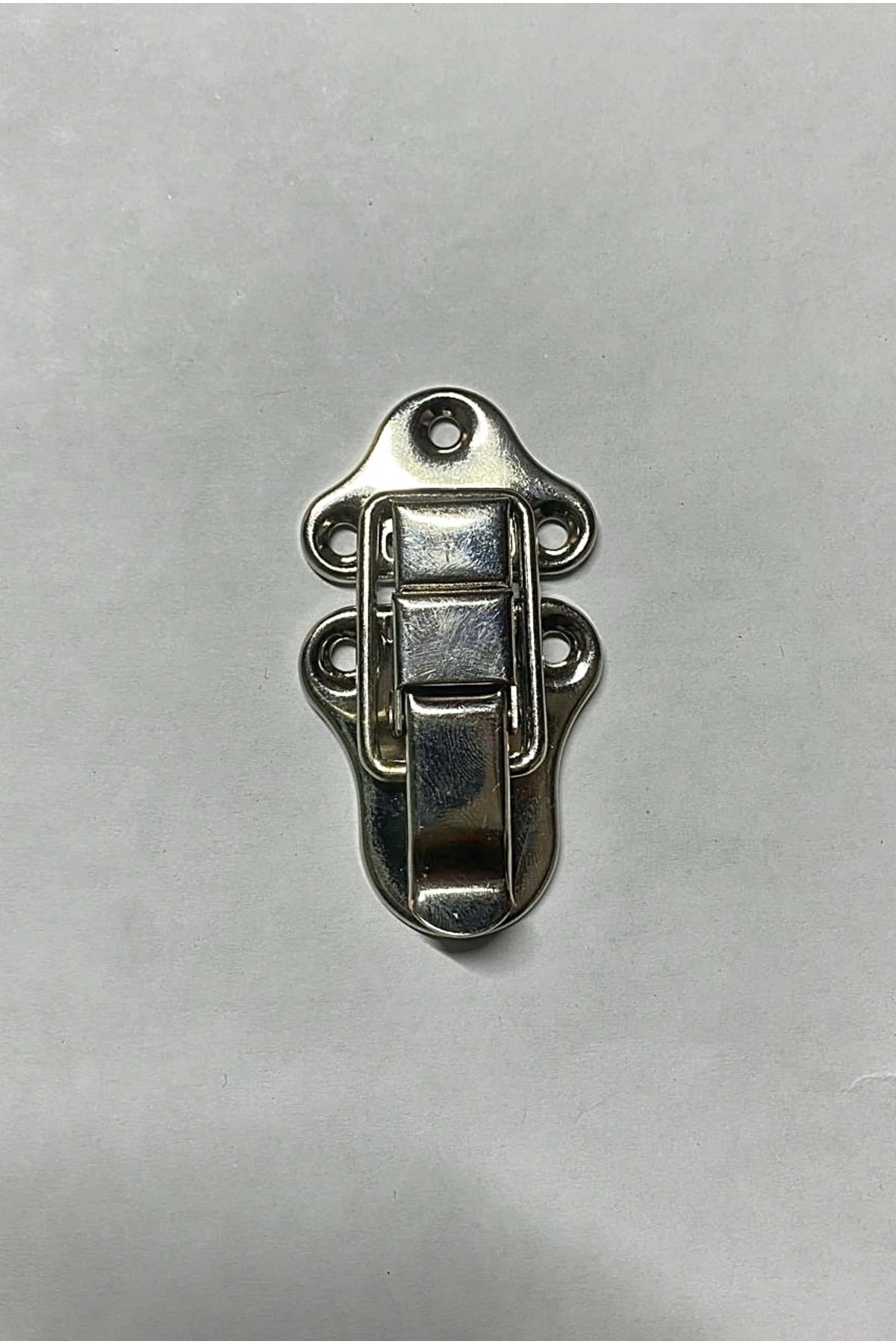 Büyük Nikel Renk 1 ADET Çanta Tokası Bavul Kilidi Dolap Kilidi Kutu Mandallı Kilit