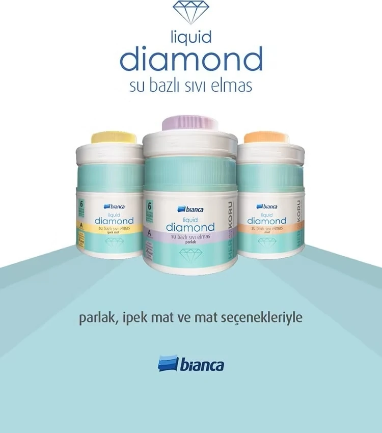 Stella Su Bazlı Liquid Diamond(Sıvı Elmas) Ipek Mat 0,600KG