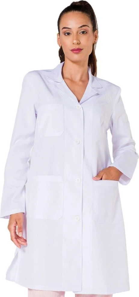 , Kadın Önlük, Beyaz -94E510- Veteriner, Laborant