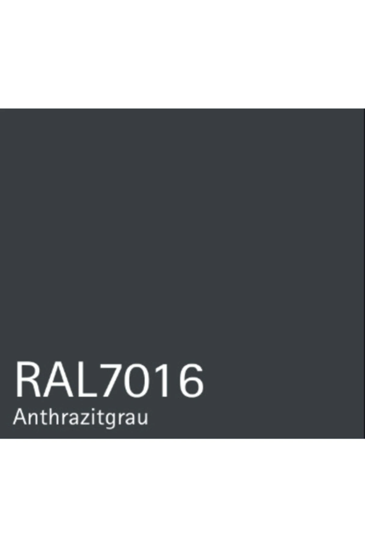 Silikonlu Özel Mat 1 Lt Ral 7016 Anterasit Gri Rengi (Makinada Renklendirilir)